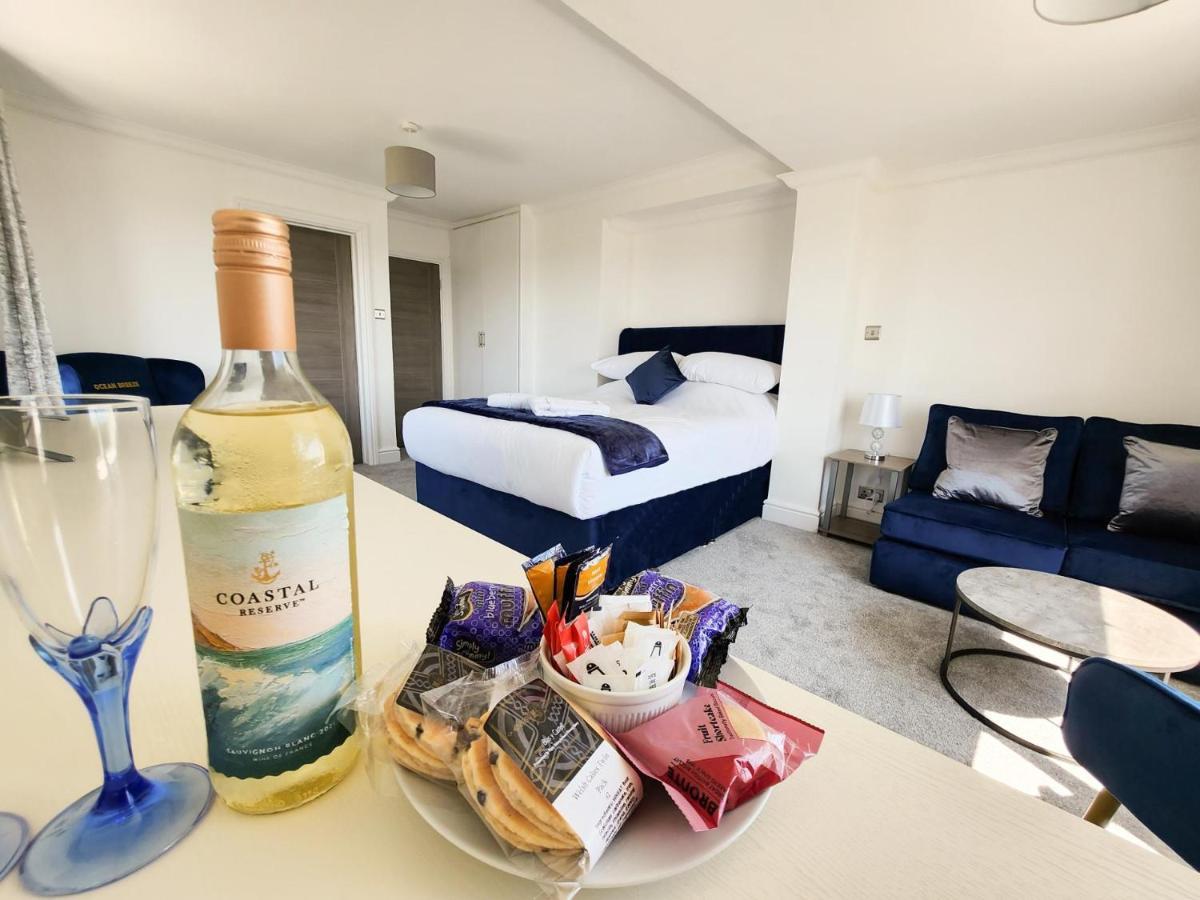 Sea View - 1 Bed Suite - Ocean Breeze - Port Eynon Ngoại thất bức ảnh